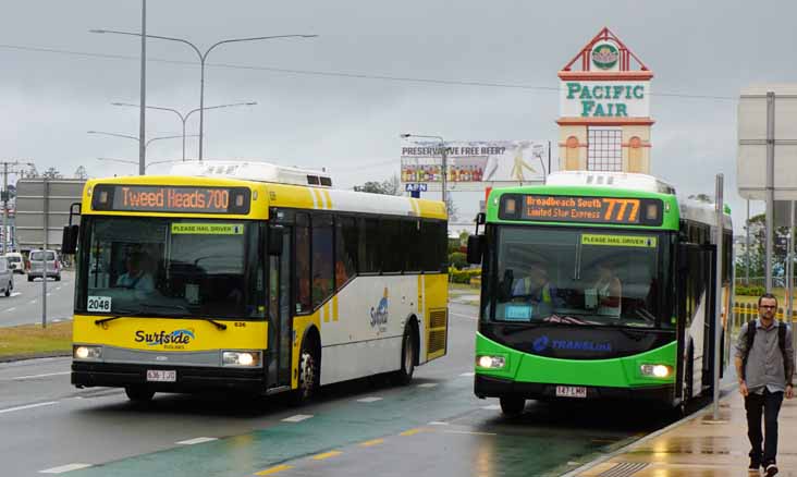 Surfside Volvo B12BLE Bustech 636 & Bustech XDi 303 B2206